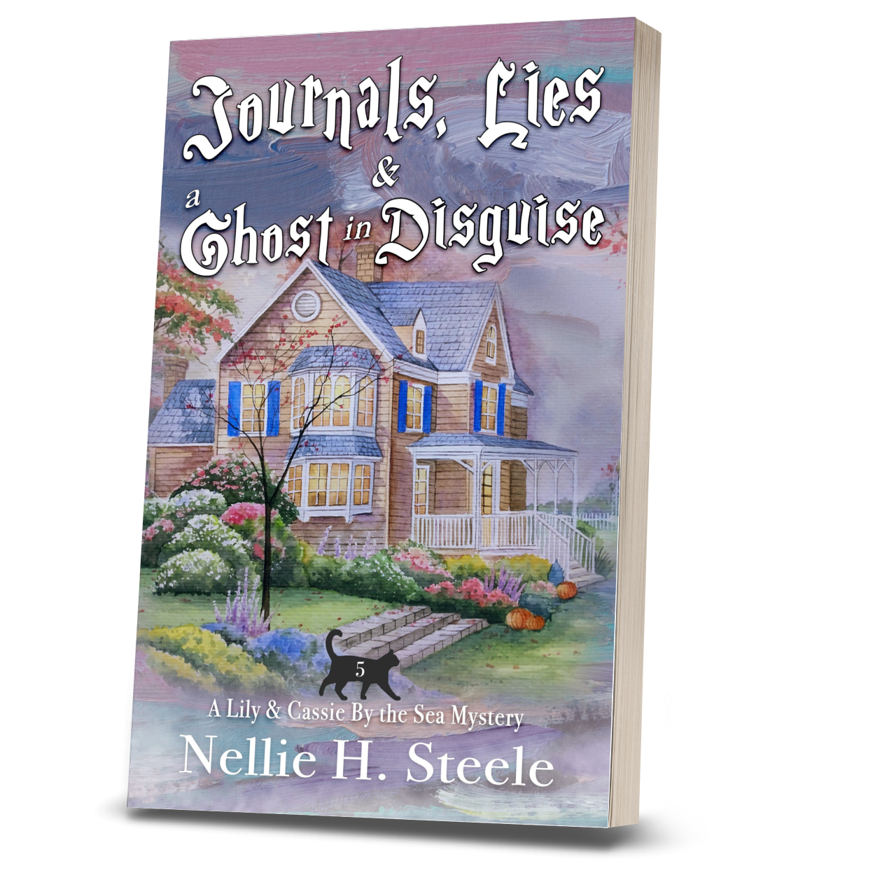 Journals, Lies & a Ghost in the Disguise Cozy Mystery Paperback