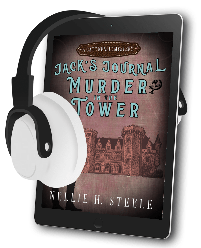 Murder in the Tower Cozy Mystery Audiobook Cover