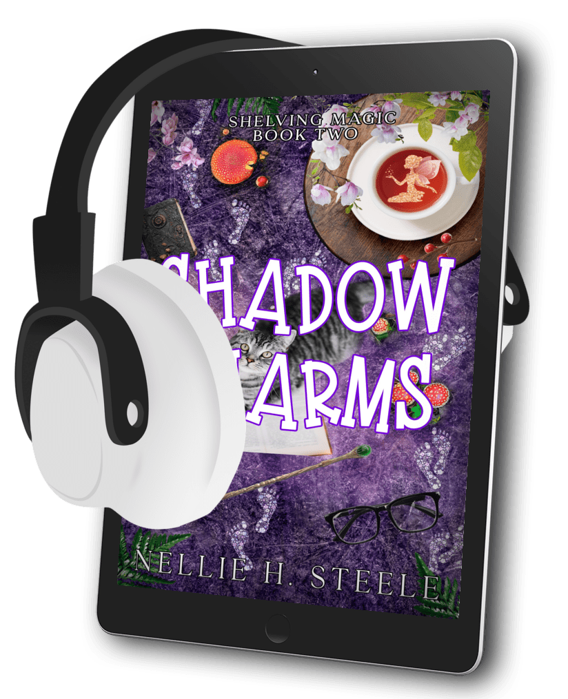 Shadow Charms Humorous Urban Fantasy Audiobook Cover