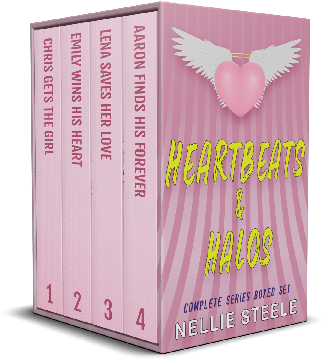 heartbeats and halos complete series boxed set paranormal romance ebook