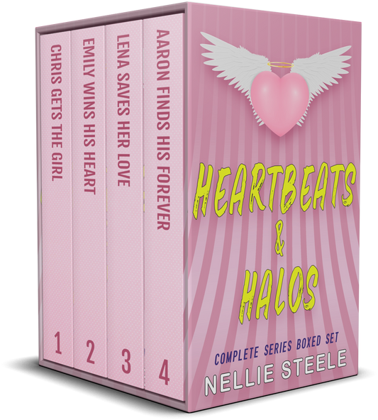 heartbeats and halos complete series boxed set paranormal romance ebook