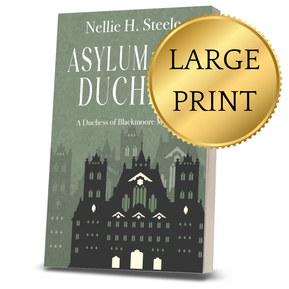 Asylum for a Duchess Historical Cozy Mystery Large Print Paperback