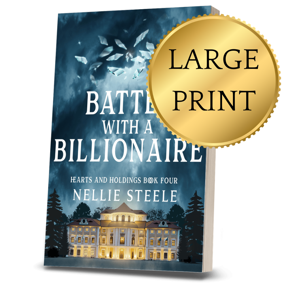 Battle with a Billionaire Romance Large Print Paperback