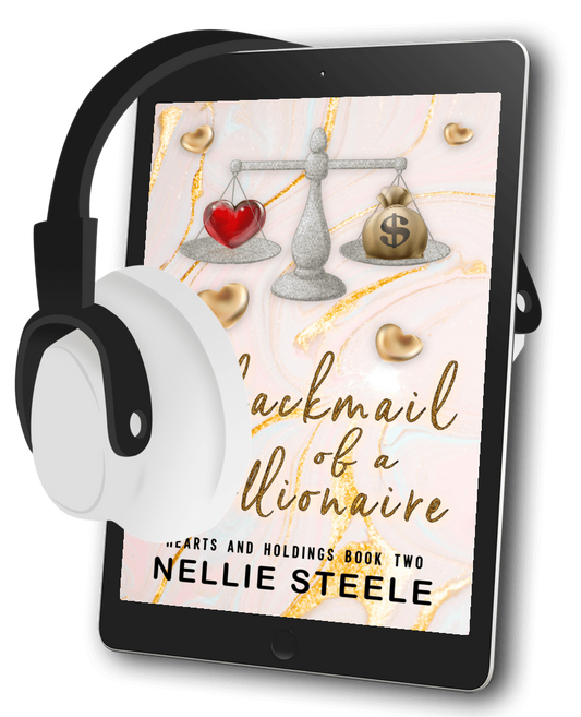 Blackmail of a Billionaire Clean Billionaire Romance Audiobook Cover