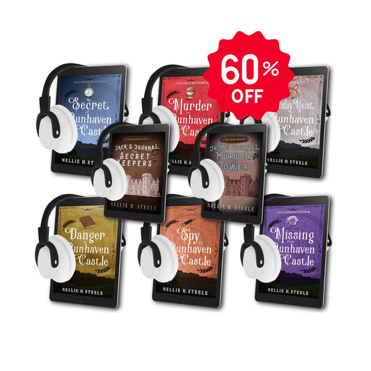 Cate Kensie Cozy Mystery Audiobook Bundle With Jack's Journal Cozy Mysteries