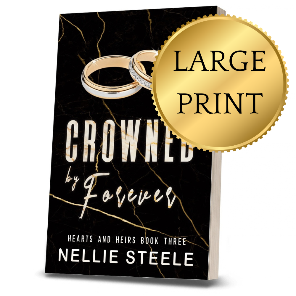 Crowned by Forever Royal Romance Large Print Paperback