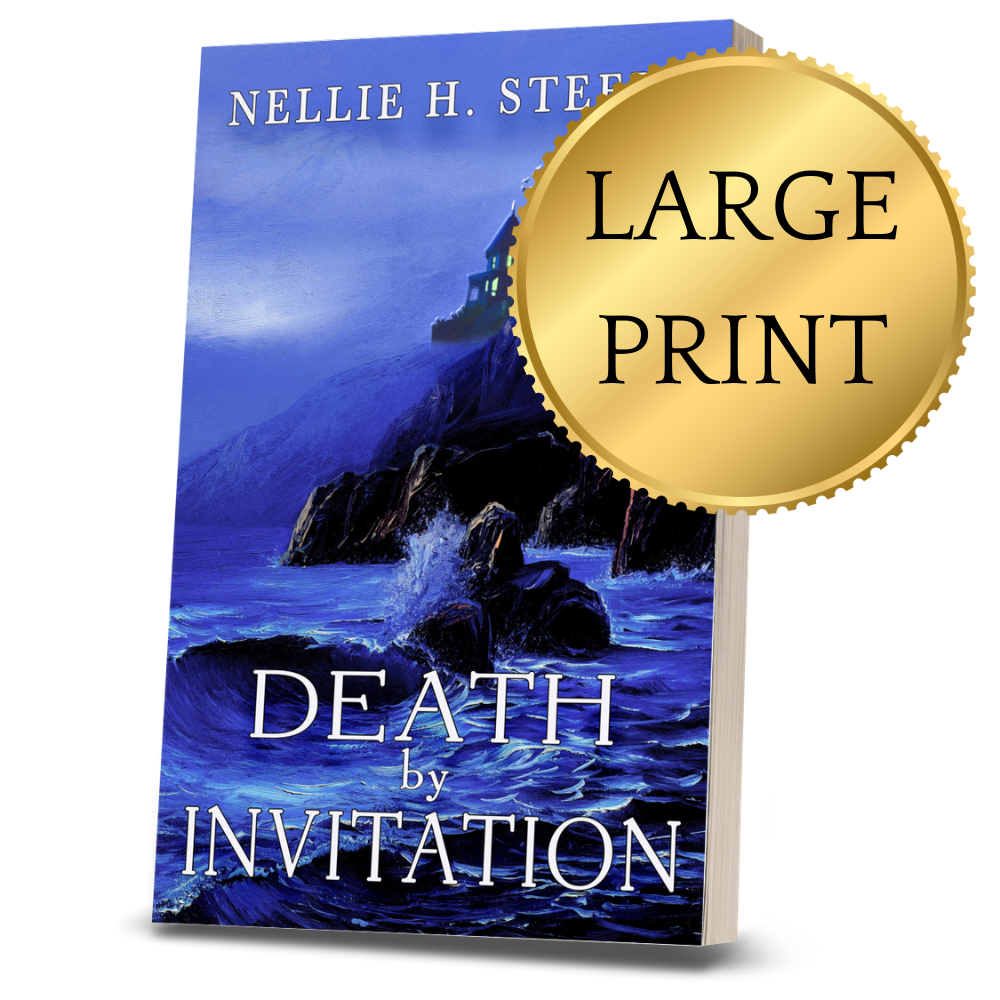 Death by Invitation Mystery Large Print Paperback