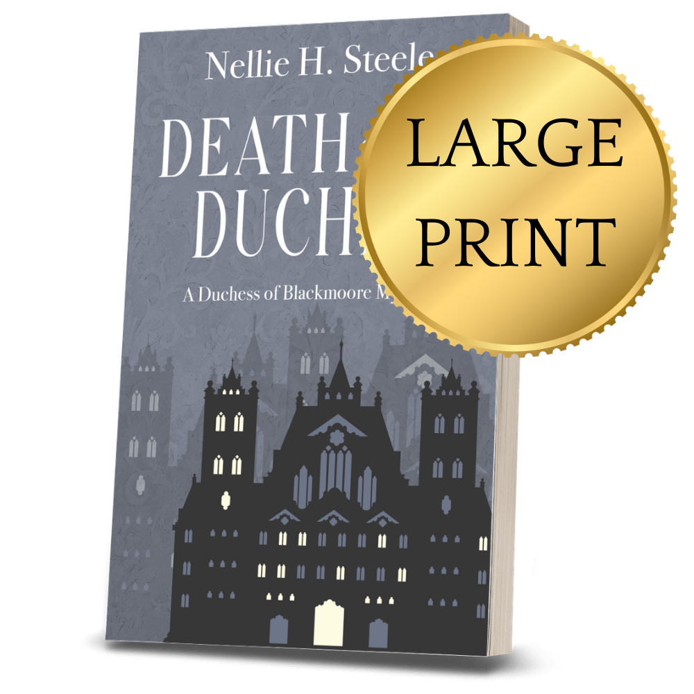 Death of a Duchess Historical Cozy Mystery Large Print Paperback