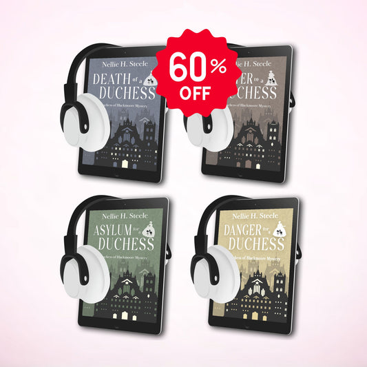 Duchess of Blackmoore Cozy Historical Mystery Audiobook Bundle
