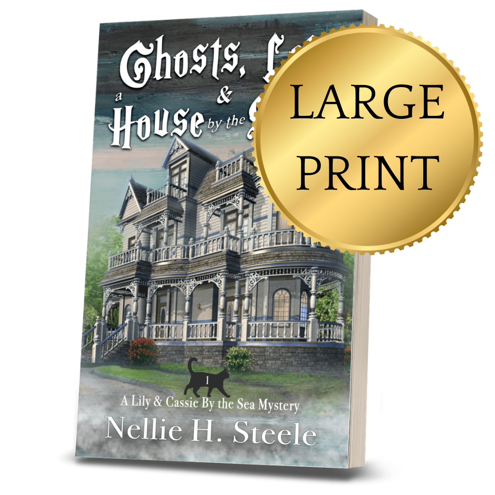 Ghosts, Lore & a House by the Shore Mystery Large Print Paperback