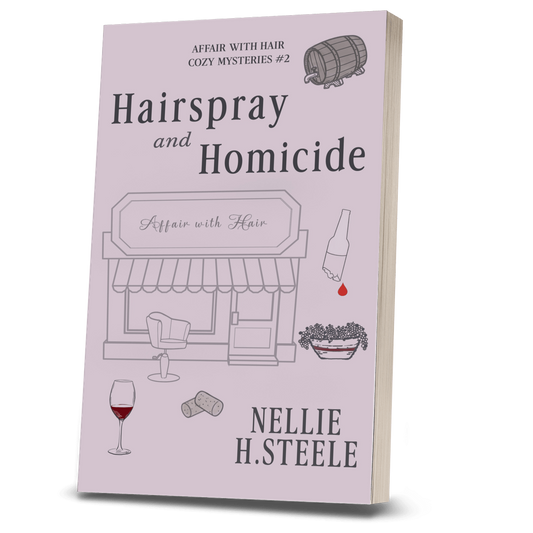 Hairspray and Homicide Cozy Mystery Paperback