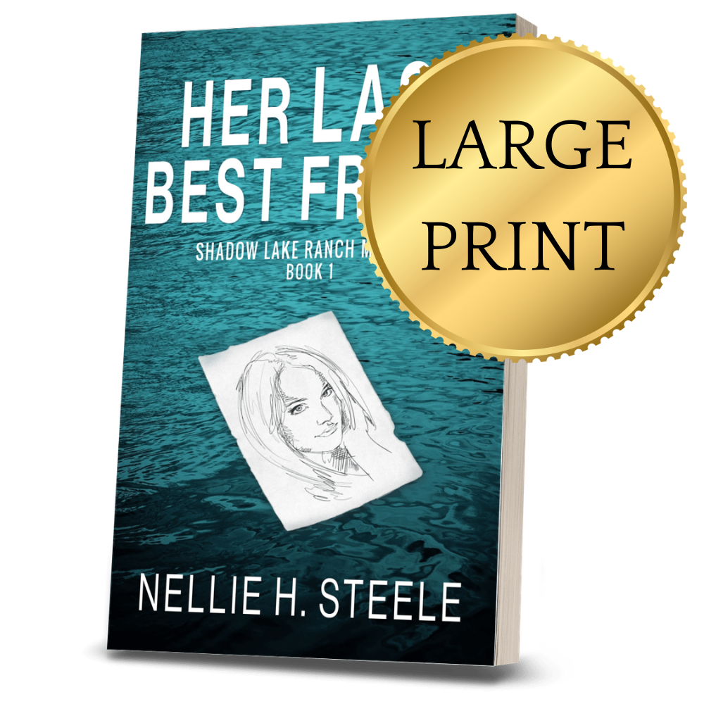 Her Last Best Friend Psychological Thriller Large Print Paperback
