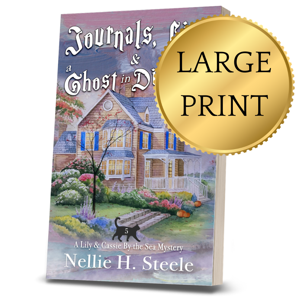 Journals, Lies & a Ghost in Disguise Large Print Paperback
