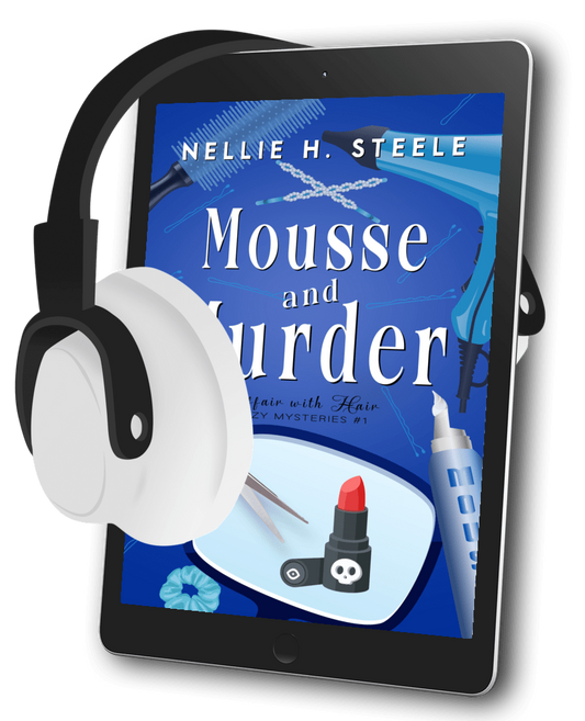 Mousse and Murder Cozy Mystery Audiobook Cover