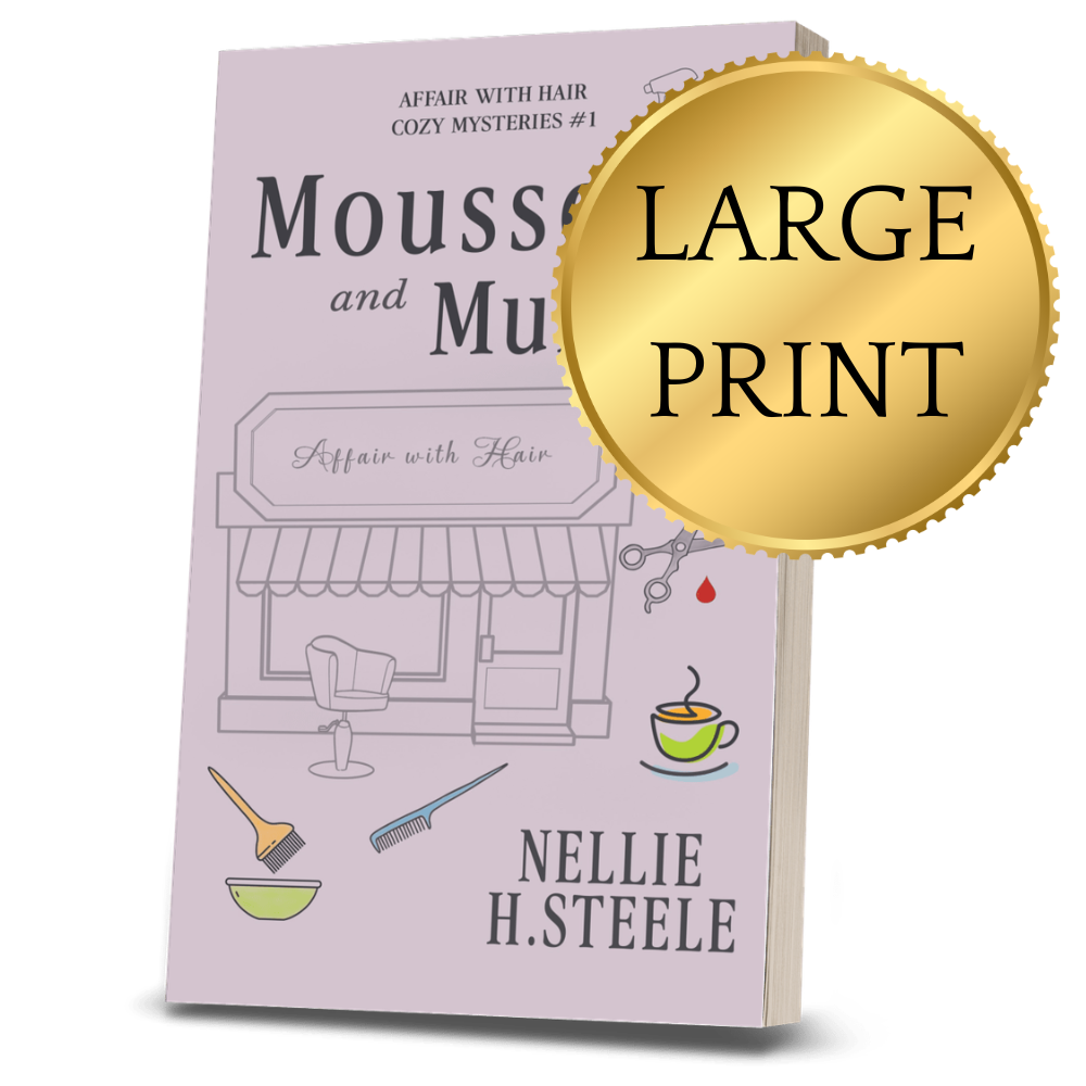 Mousse and Murder Cozy Mystery Large Print Paperback