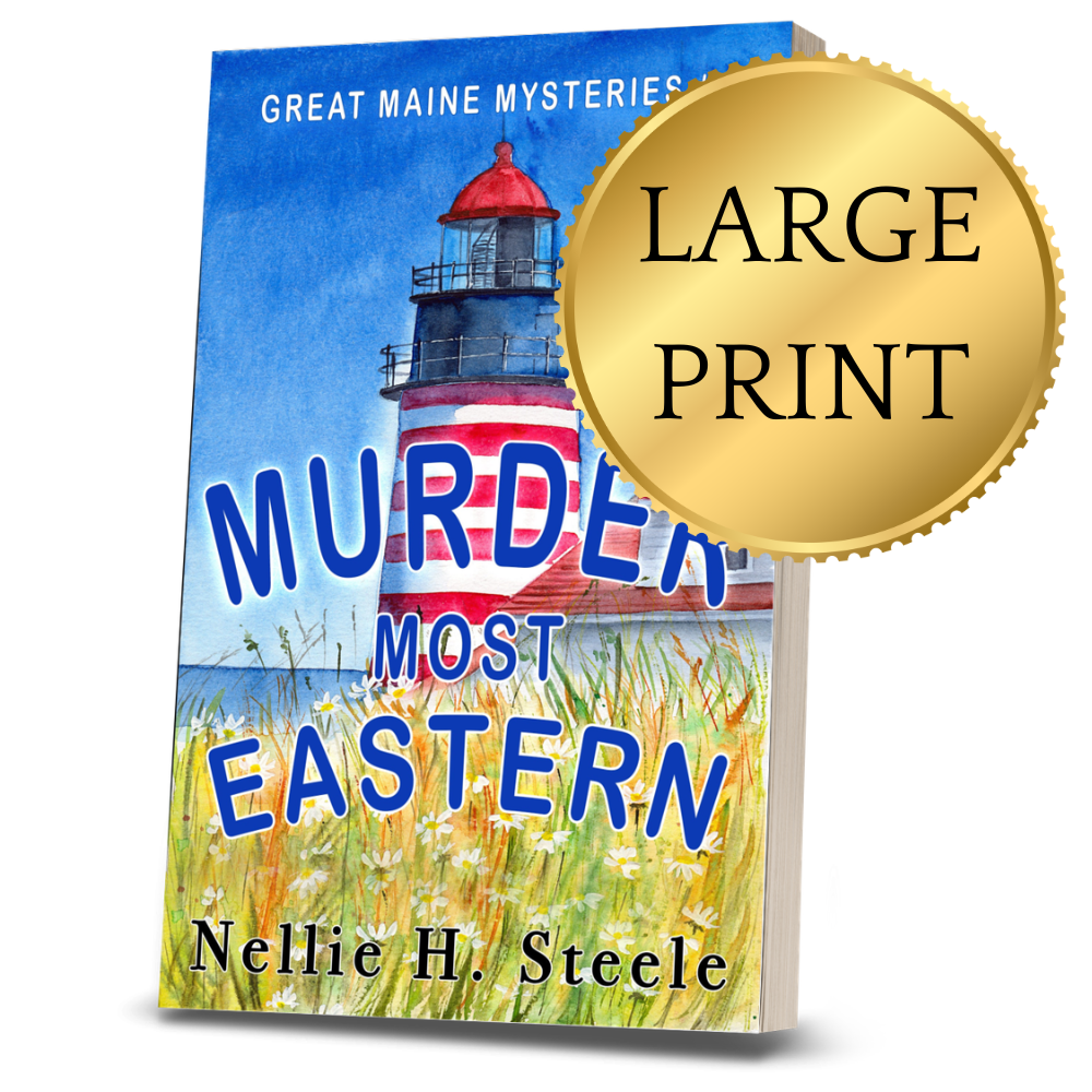 Murder Most Eastern Cozy Mystery Large Print Paperback