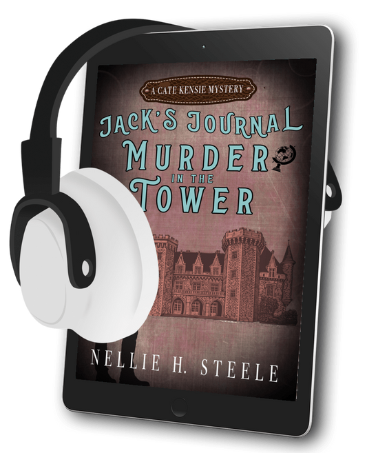 Murder in the Tower Cozy Mystery Audiobook Cover