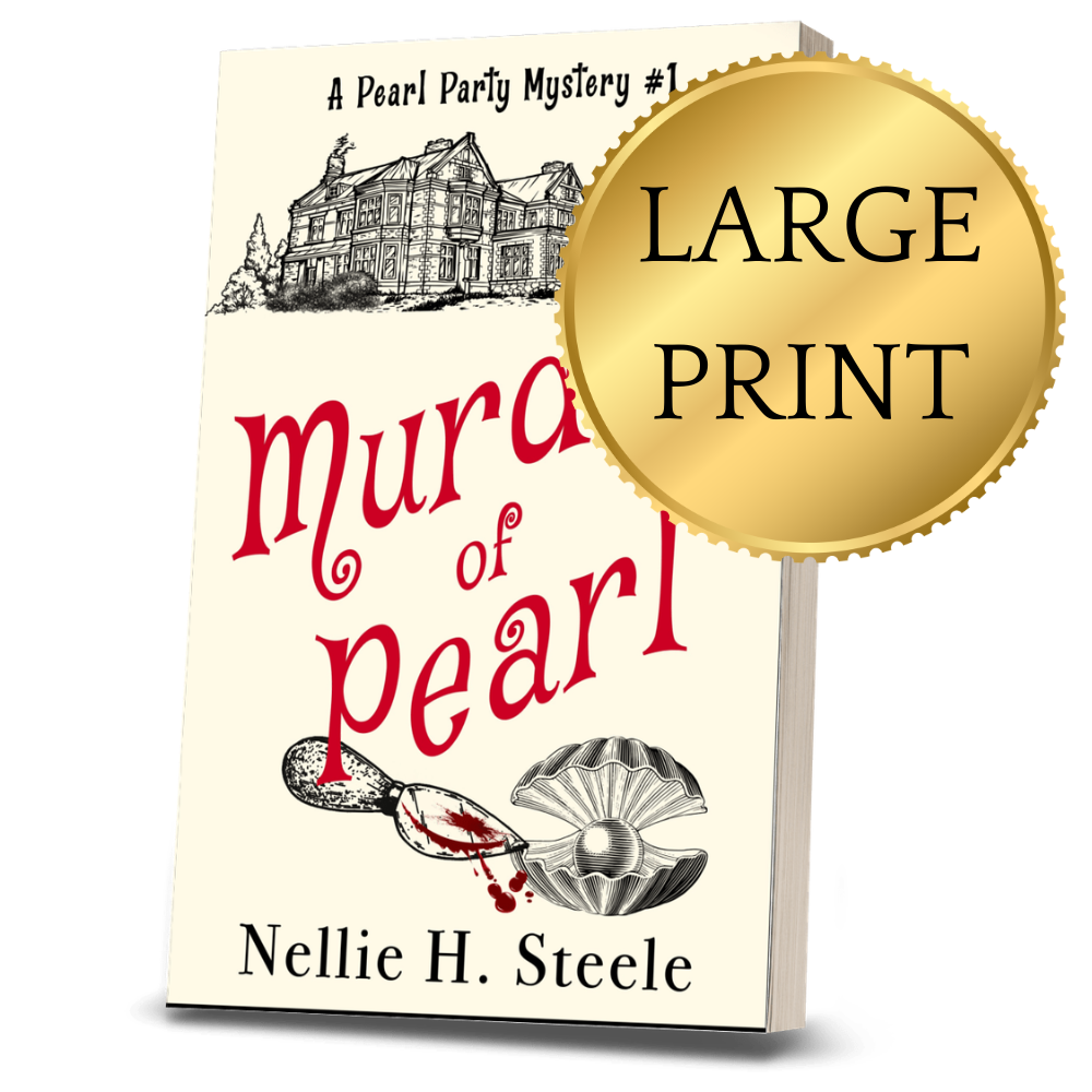 Murder_of_Pearl_Large_Print_Paperback Cozy Mystery