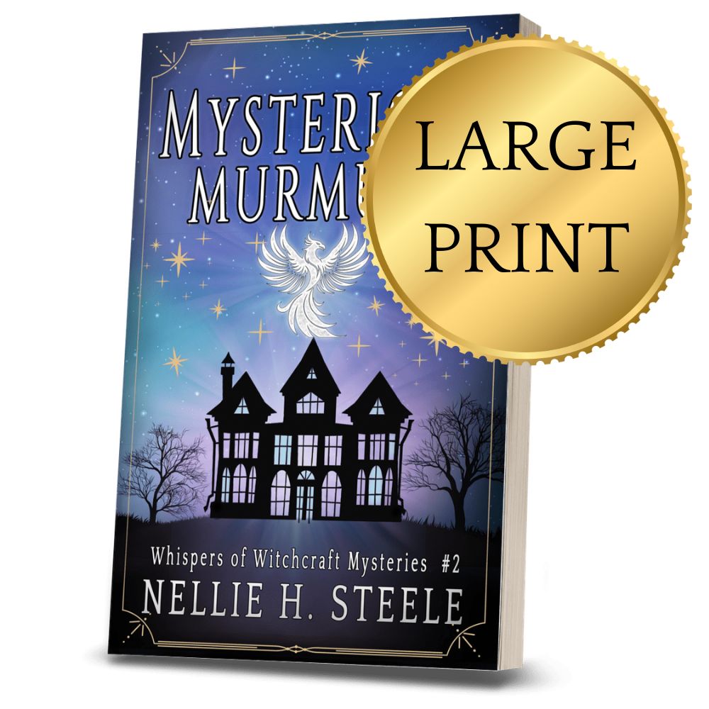 Mysterious Murmurs Paranormal Cozy Mystery Large Print Paperback