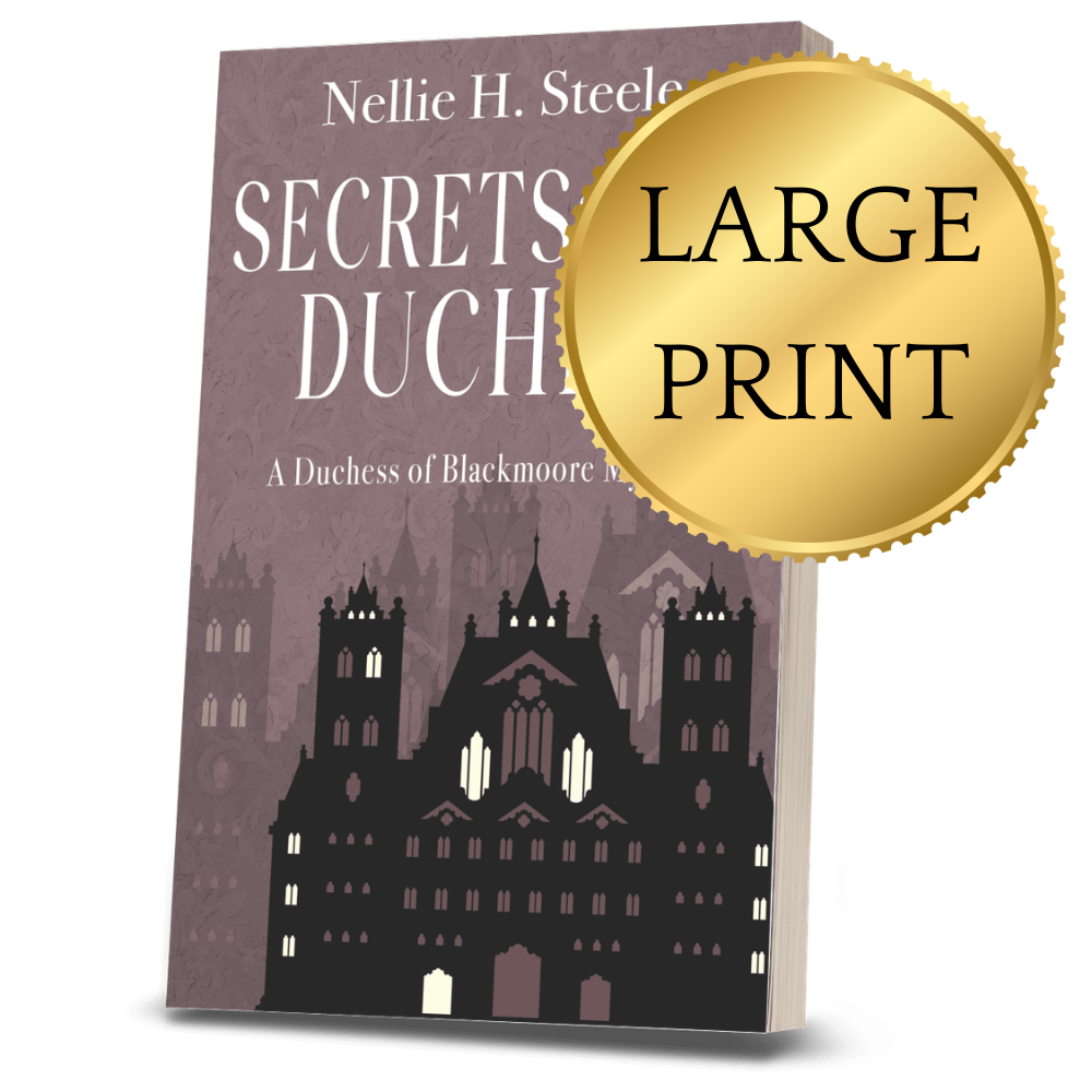 Secrets for a Duchess Historical Cozy Mystery Large Print Paperback