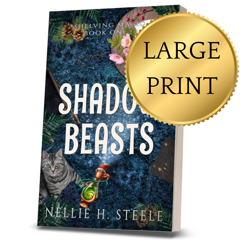 Shadow Beasts Humorous Paranormal Mystery Large Print Paperback