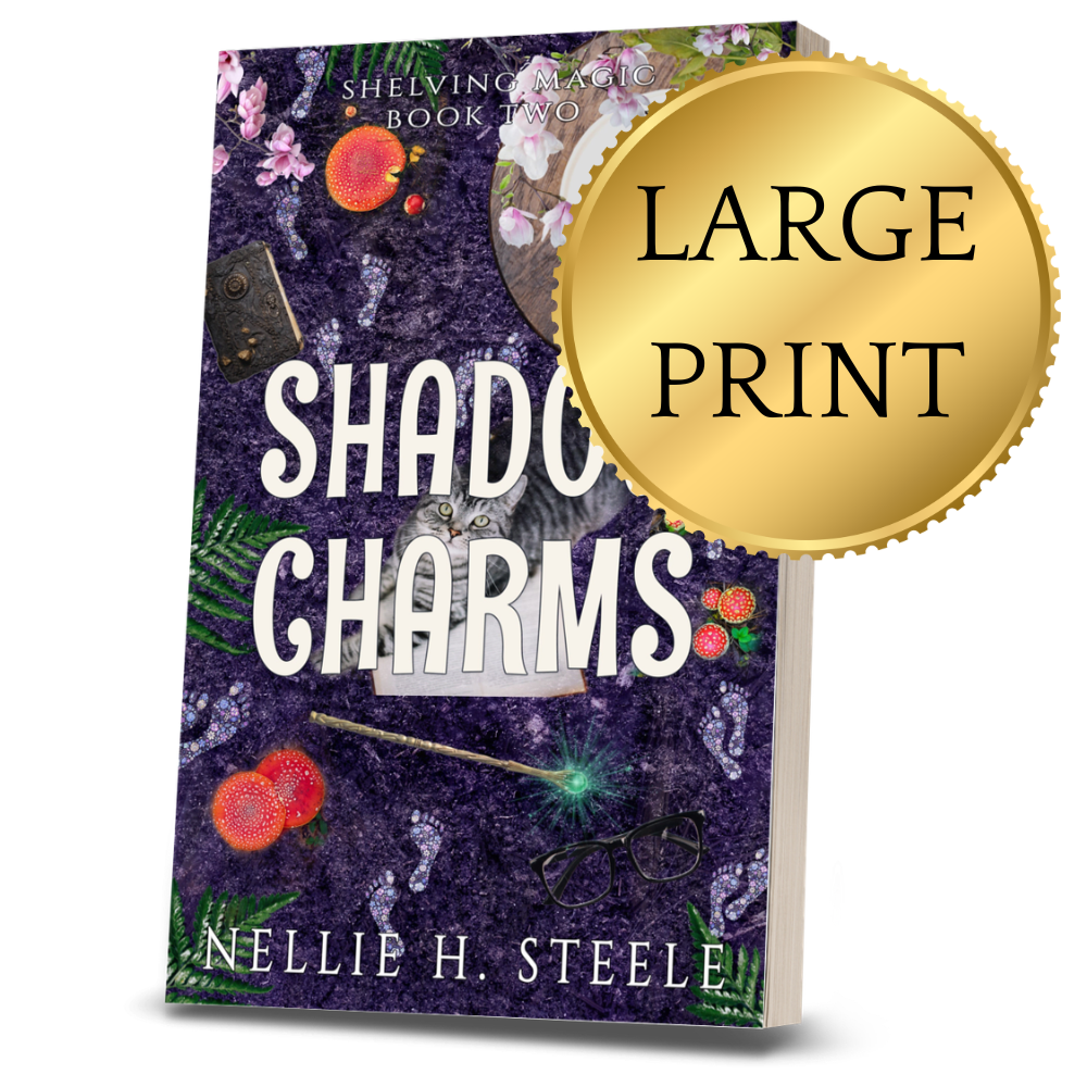 Shadow Charms Humorous Paranormal Mystery Large Print Paperback