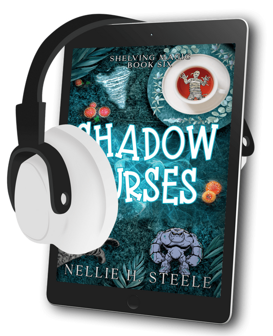Shadow Curses Humorous Urban Fantasy Audiobook Cover