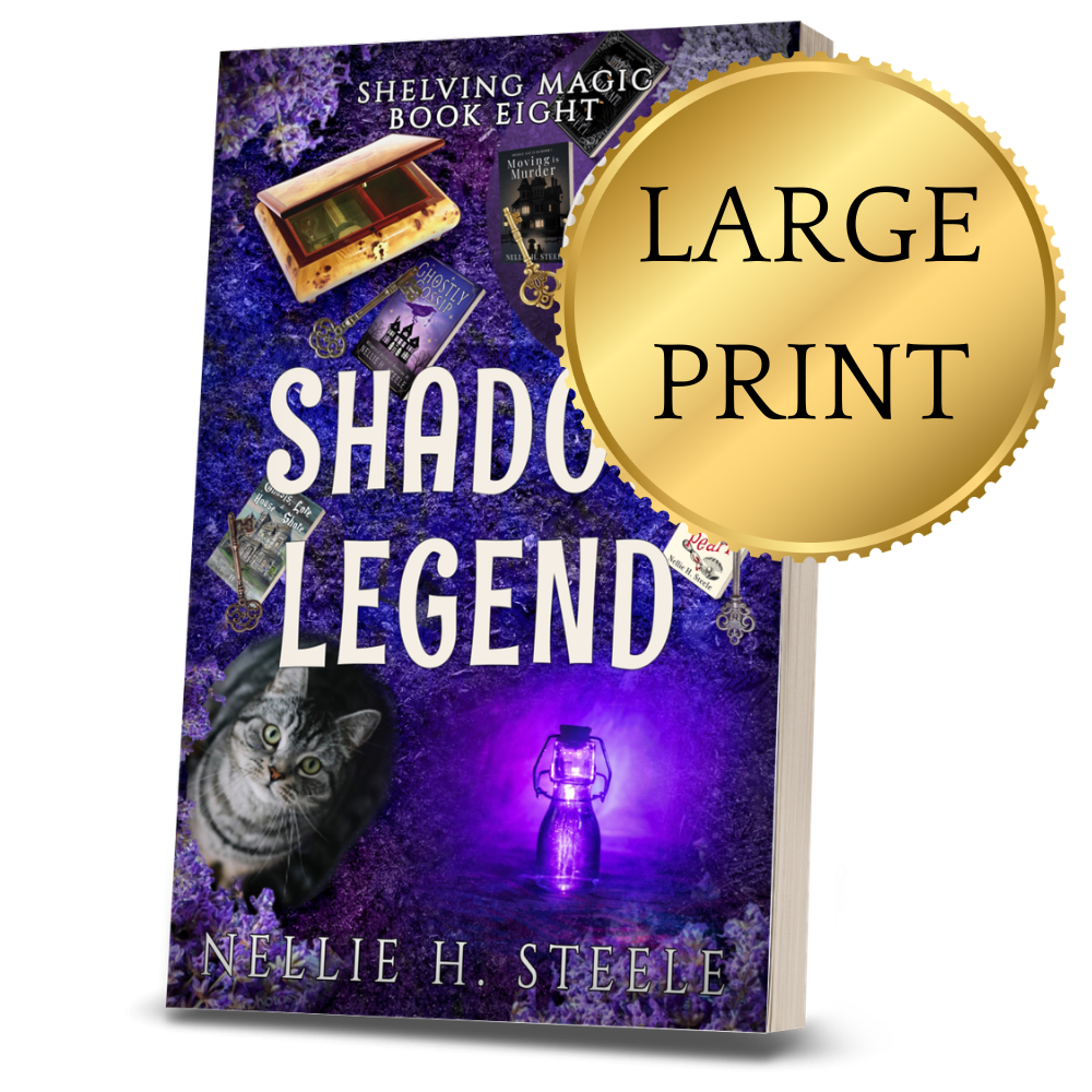 Shadow Legend Humorous Paranormal Mystery Large Print Paperback