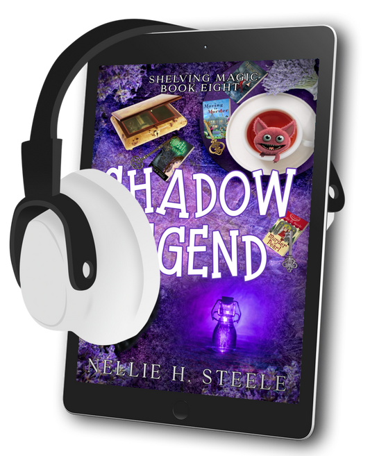 Shadow Legend Humorous Urban Fantasy Audiobook Cover