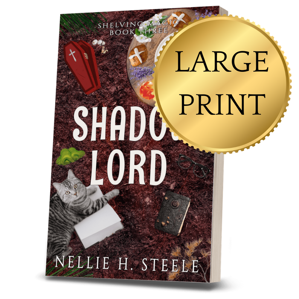 Shadow Lord Humorous Paranormal Mystery Large Print Paperback