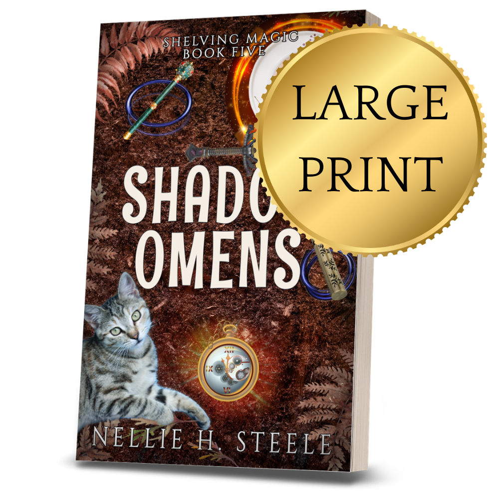 Shadow Omens Humorous Paranormal Mystery Large Print Paperback