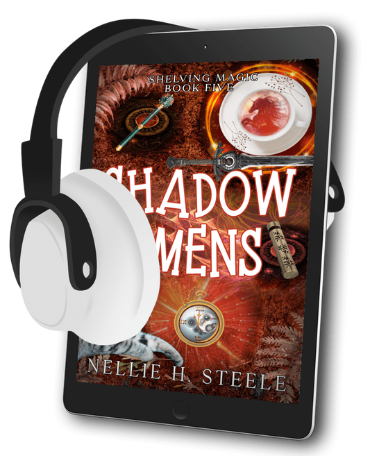 Shadow Omens Humorous Urban Fantasy Audiobook Cover