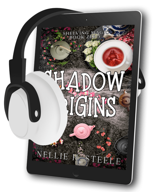 Shadow Origins Humorous Urban Fantasy Audiobook Cover