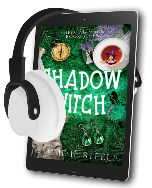 Shadow Witch Humorous Urban Fantasy Audiobook Cover