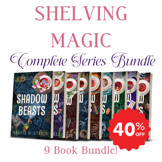 SHELVING MAGIC COMPLETE SERIES PAPERBACK BUNDLE (BOOKS 0-8)