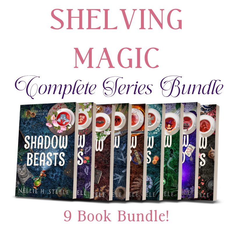 SHELVING MAGIC COMPLETE SERIES PAPERBACK BUNDLE (BOOKS 0-8)