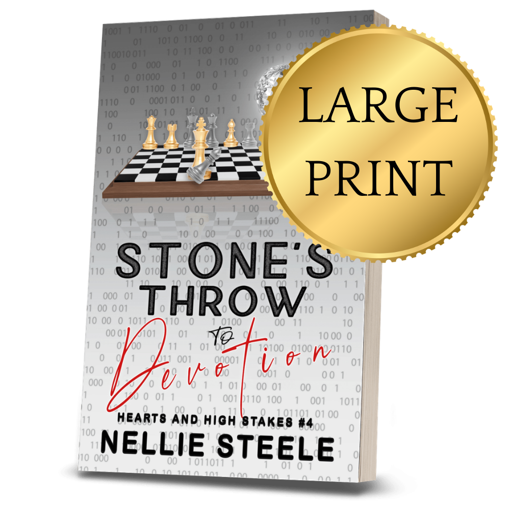 Stone's Throw to Devotion Billionaire Romance Large Print Paperback