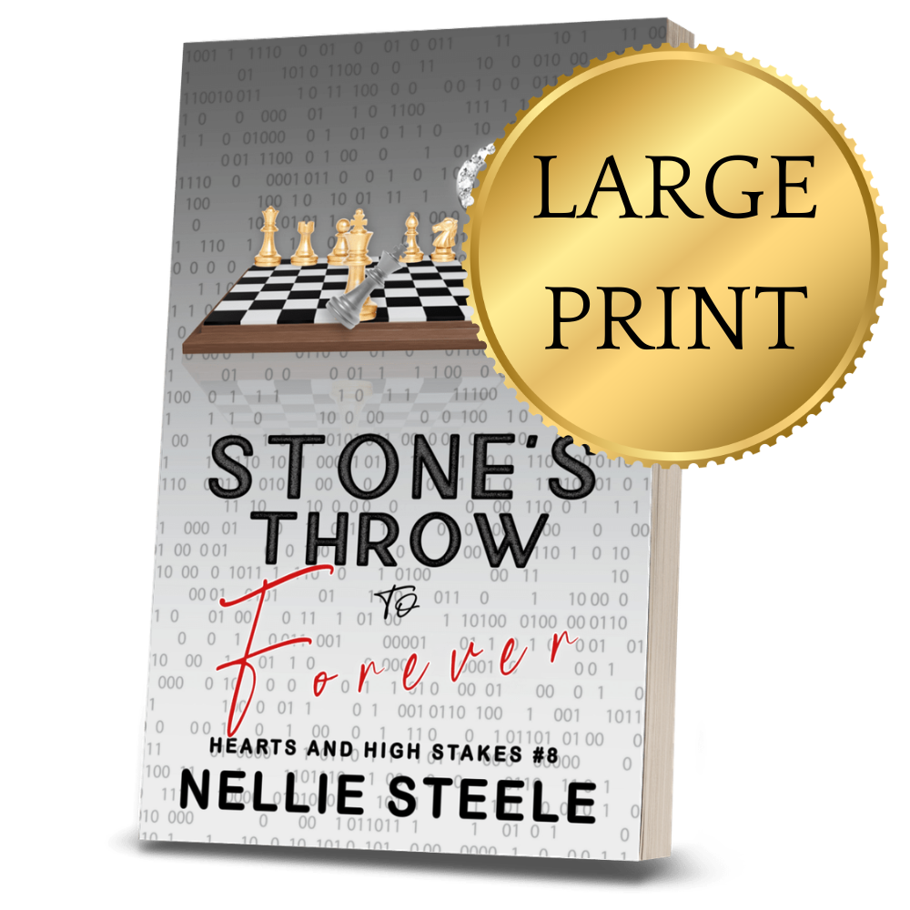 Stone's Throw to Forever Billionaire Romance Large Print Paperback