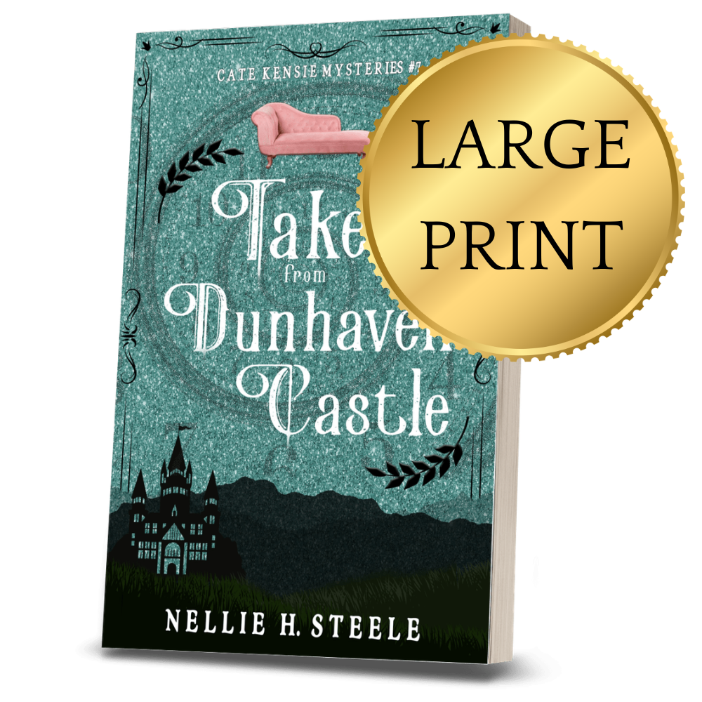 Taken from Dunhaven Castle Cozy Mystery Large Print Paperback