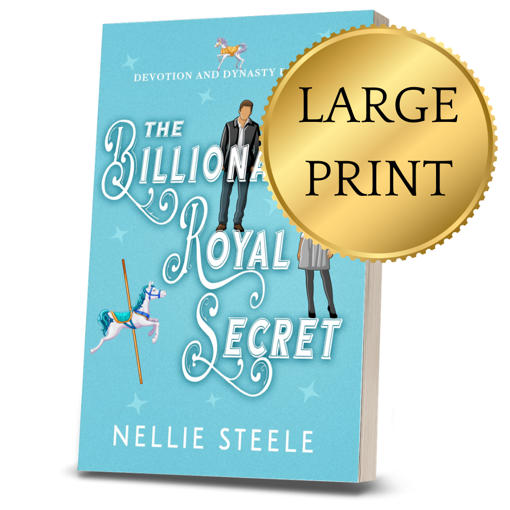 The Billionaire's Royal Secret Romance Large Print Paperback