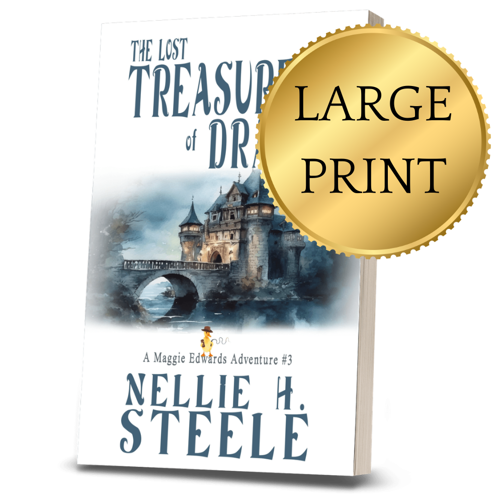 The Lost Treasure of Drakon Adventure Mystery Large Print Paperback