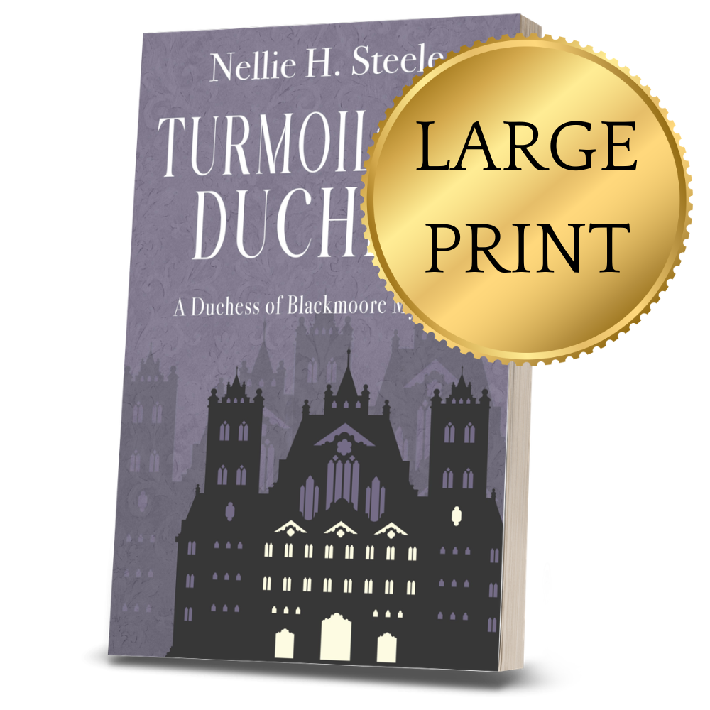 Turmoil for a Duchess Historical Cozy Mystery Large Print Paperback