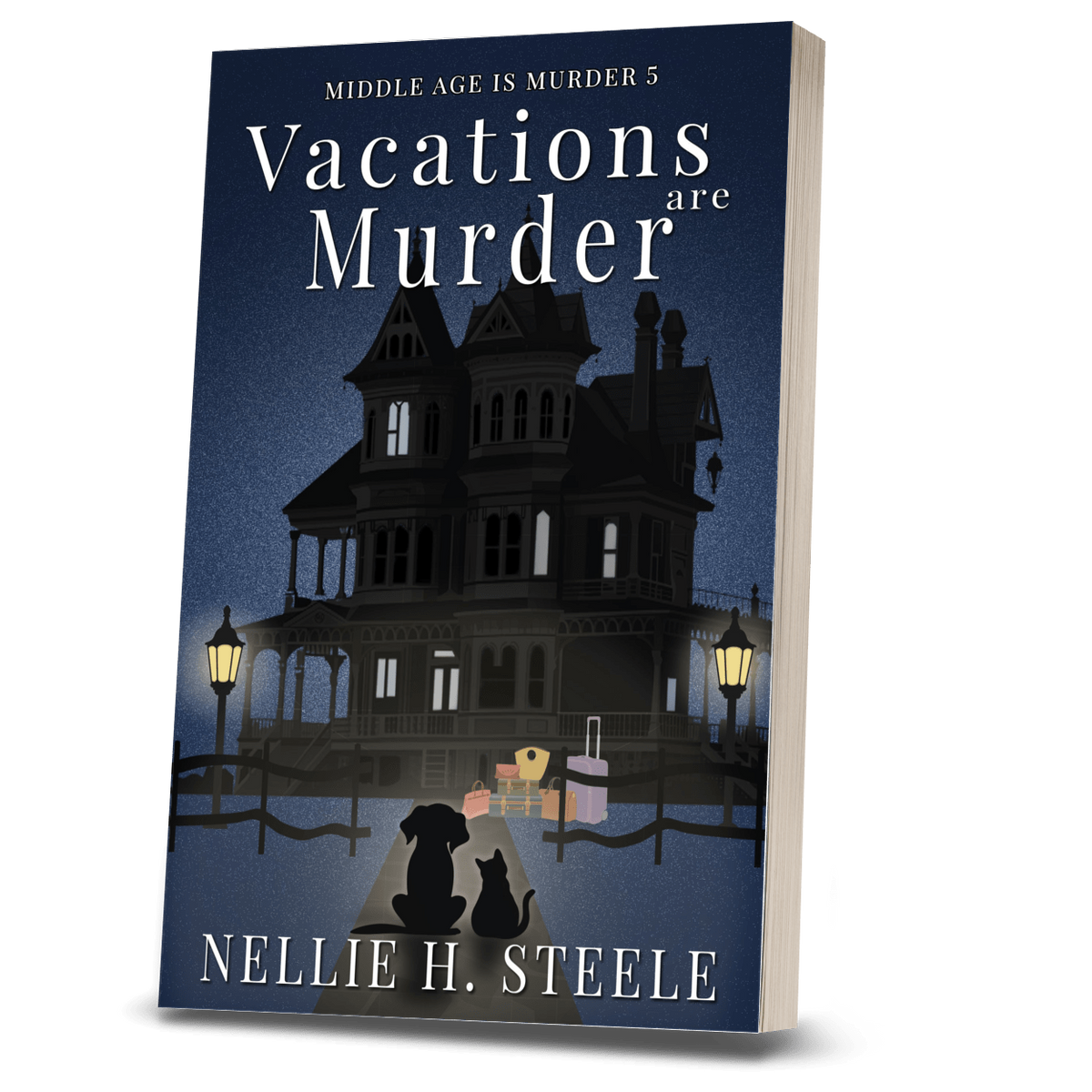 Vacations are Murder Paranormal Cozy Mystery Paperbacl