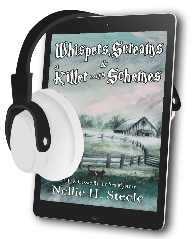 Whispers, Screams & a Killer with Schemes Cozy Mystery Audiobook