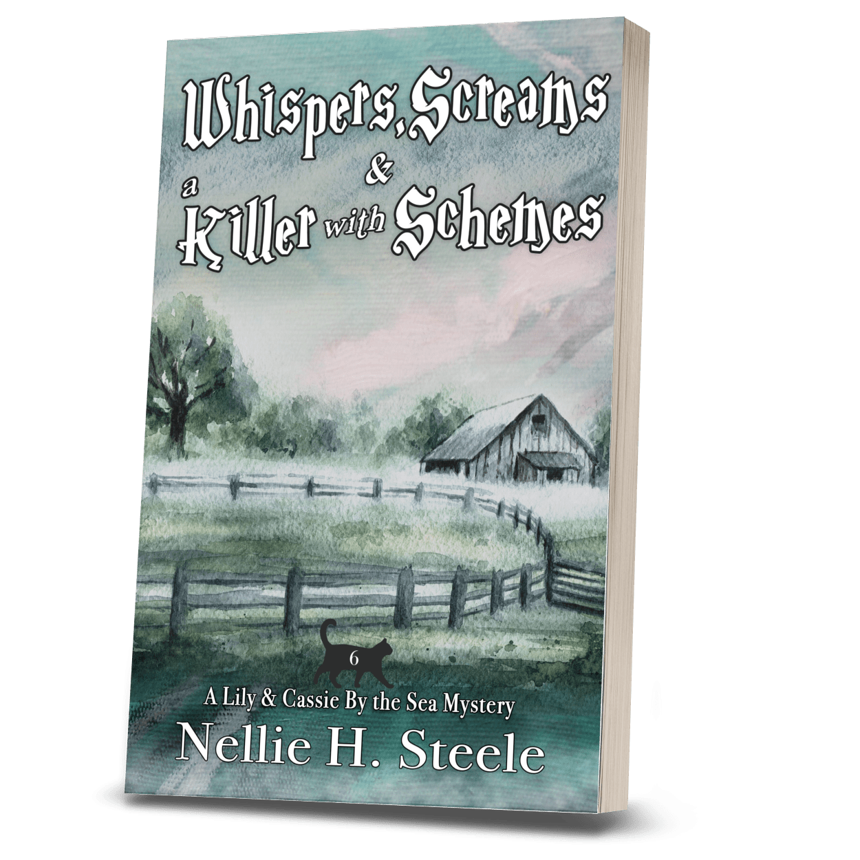 Whispers, Screams & a Killer with Schemes Cozy Mystery Paperback
